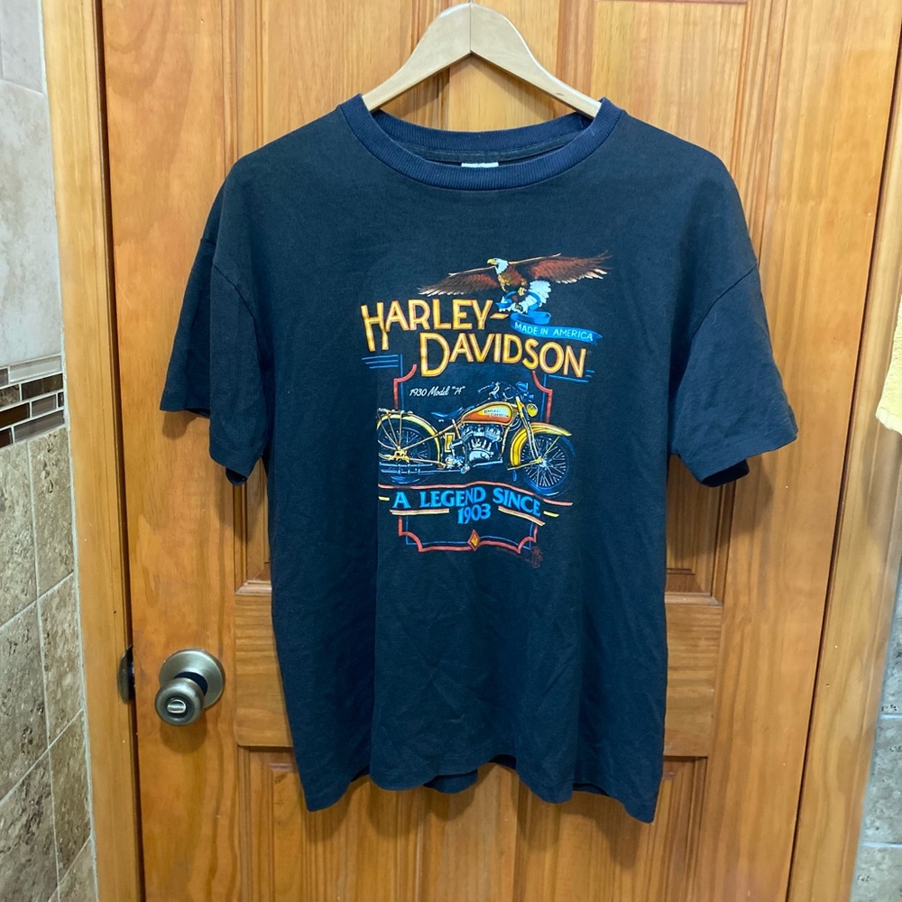 Vintage Harley Davison shirt 1988